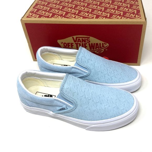 💖MEGA SALE💖VANS Classic Sip On Women’s Canvas Sneakers Pure Blue VN0A33TB9HV - Picture 8 of 10